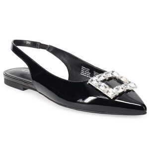 Apt. 9® Traycee Women's Slingback Rhinestone Buckle Flats
